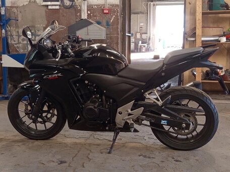 2013 Honda CBR 400R, чёрный, 500000 рублей, вид 2