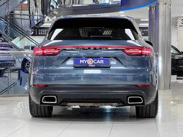 2018 Porsche Cayenne III, голубой - вид 30