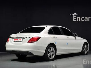 2018 Mercedes-Benz C-Класс 200 BlueTEC IV (W205), белый, 1620000 рублей, вид 2