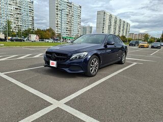 2016 Mercedes-Benz C-Класс 180 IV (W205), синий, 1960000 рублей, вид 3