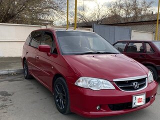 2002 Honda Odyssey II Рестайлинг, красный, 750000 рублей, вид 2