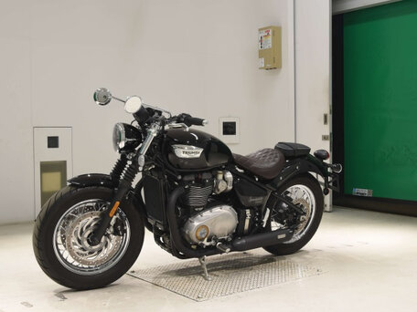 2018 Triumph Bonneville Speedmaster, чёрный, 1000000 рублей, вид 4