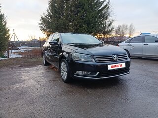 2012 Volkswagen Passat B7, чёрный, 920000 рублей, вид 3