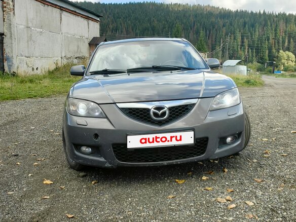 2007 Mazda 3 I (BK) Рестайлинг, серый, 590000 рублей