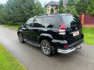 2008 Toyota Land Cruiser Prado 4-speed 120 Series Рестайлинг, чёрный, 4000000 рублей, вид 4