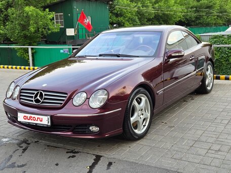 2003 Mercedes-Benz CL-Класс 600 II (C215) Рестайлинг, красный, 3350000 рублей, вид 1