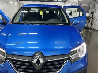 2019 Renault Logan Stepway II Рестайлинг, синий, 1000000 рублей, вид 2
