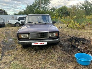 2002 Lada (ВАЗ) 2107, фиолетовый, 80000 рублей, вид 1