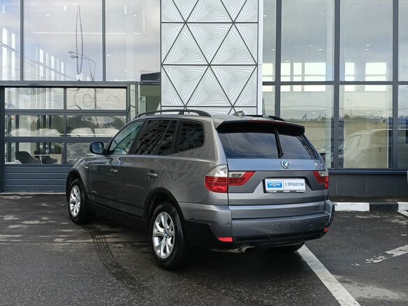 2010 BMW X3 20d I (E83) Рестайлинг, серый - вид 6