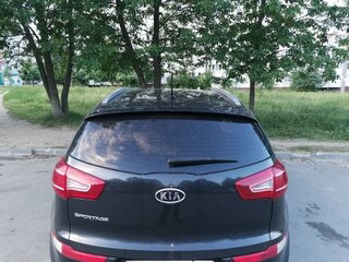 2012 Kia Sportage III, чёрный, 1350000 рублей, вид 3