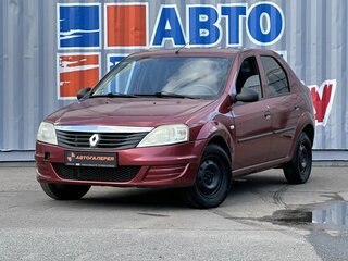 2011 Renault Logan I Рестайлинг, красный, 315000 рублей, вид 1