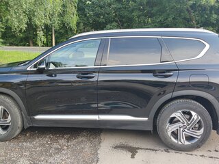 2021 Hyundai Santa Fe IV Рестайлинг, чёрный, 3300000 рублей, вид 5