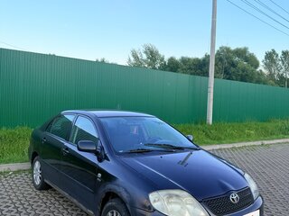 2003 Toyota Corolla IX (E120, E130), чёрный, 295000 рублей, вид 3