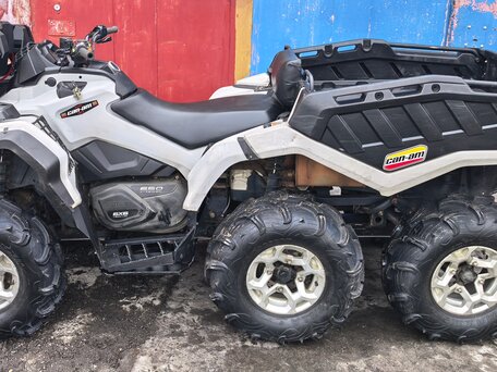 2017 BRP Can-Am Outlander 6x6 XU+ 650 T, серый, 1600000 рублей, вид 1