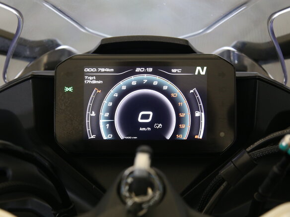 2025 CFMoto 450SR, чёрный - вид 12