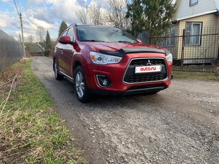 2012 Mitsubishi ASX I Рестайлинг, красный, 1100000 рублей, вид 4