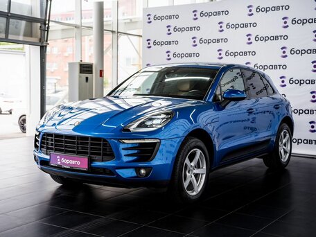2018 Porsche Macan I, синий, 2780000 рублей, вид 2