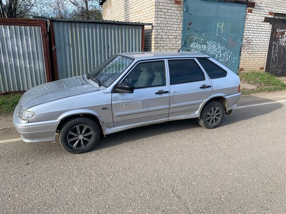 2009 Lada (ВАЗ) 2114, серебристый, 125000 рублей - вид 7