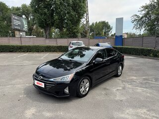 2018 Hyundai Elantra VI (AD) Рестайлинг, чёрный, 1370000 рублей, вид 2