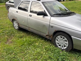 2003 Lada (ВАЗ) 2110, серебристый, 45000 рублей, вид 3