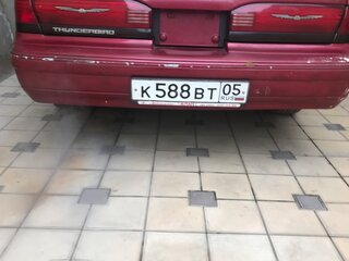 1992 Ford Thunderbird X (Super Birds), красный, 670000 рублей, вид 4