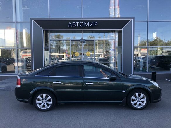 2007 Opel Vectra C Рестайлинг, зелёный - вид 3