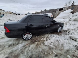 2013 Lada (ВАЗ) Priora I Рестайлинг, чёрный, 450000 рублей, вид 1