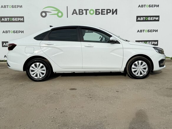2024 Lada (ВАЗ) Vesta I Рестайлинг (NG), белый - вид 5