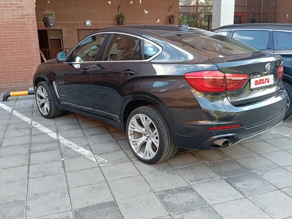 2016 BMW X6 35i II (F16), серый, 2890000 рублей - вид 1