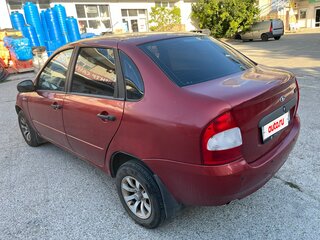 2005 Lada (ВАЗ) Kalina I, красный, 187000 рублей, вид 4
