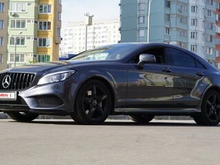 2016 Mercedes-Benz CLS 400 II (C218) Рестайлинг, серый, 3150000 рублей, вид 3
