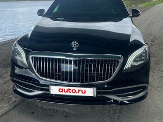 2018 Mercedes-Benz S-Класс 560 VI (W222, C217) Рестайлинг, чёрный, 19000000 рублей, вид 2