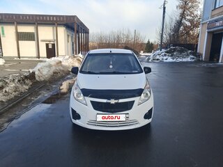 2011 Chevrolet Spark III, белый, 370000 рублей, вид 1