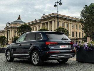 2023 Audi Q7 45 TFSI II (4M) Рестайлинг, синий, 8490000 рублей, вид 3