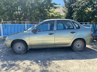 2008 Lada (ВАЗ) Kalina I, зелёный, 350000 рублей, вид 3