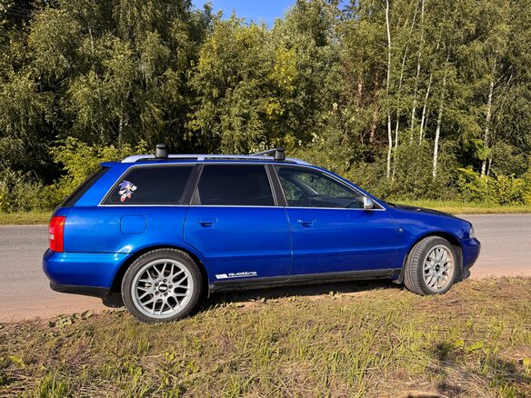 1998 Audi A4 I (B5), синий, 660000 рублей - вид 8