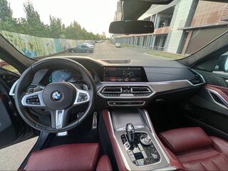 2020 BMW X6 40i III (G06), чёрный, 7400000 рублей, вид 4