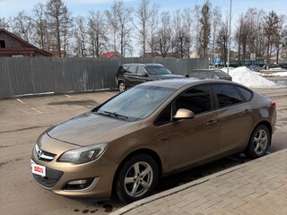 2012 Opel Astra J Рестайлинг, бежевый, 405000 рублей, вид 1