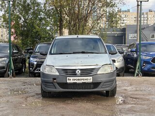 2009 Renault Logan I, серебристый, 249000 рублей, вид 2