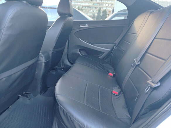 2014 Hyundai Solaris I Рестайлинг, белый - вид 11