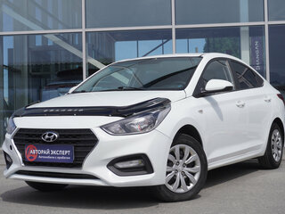 2017 Hyundai Solaris II, белый, 775000 рублей, вид 1