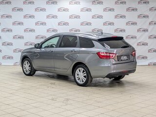 2018 Lada (ВАЗ) Vesta SW I, серый, 529000 рублей, вид 4
