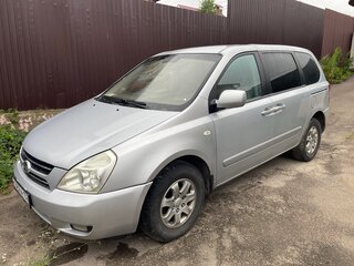 2008 Kia Carnival II, серебристый, 990000 рублей, вид 1