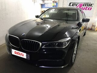 2018 BMW 7 серии Long 730Ld xDrive VI (G11/G12), чёрный, 2800000 рублей, вид 3
