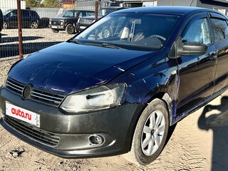 2014 Volkswagen Polo V, синий, 249000 рублей, вид 3