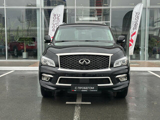 2017 Infiniti QX80 I Рестайлинг, чёрный, 3700000 рублей, вид 2