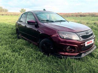 2012 Lada (ВАЗ) Granta I, фиолетовый, 319990 рублей, вид 3