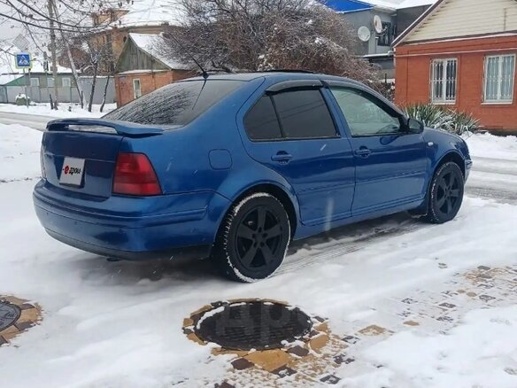 2003 Volkswagen Jetta IV, синий, 200000 рублей - вид 6