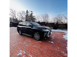 2016 Lexus LX 570 III Рестайлинг 2, чёрный, 7700000 рублей, вид 4