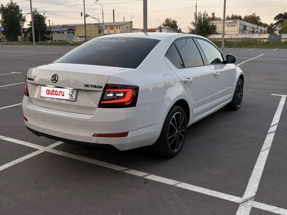 2015 Skoda Octavia III (A7), белый - вид 4